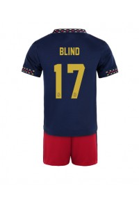 Ajax Daley Blind #17 Babytruitje Uit tenue Kind 2022-23 Korte Mouw (+ Korte broeken)